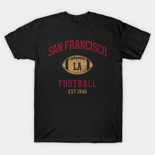 Vintage San Francisco 49ers Sunday Football Tailgate Party Gift T-Shirt